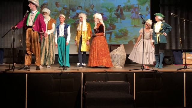 Театральный фестиваль школа 109, 8 Г класс Мольер. Мещанин во Дворянстве. смотреть онлайн