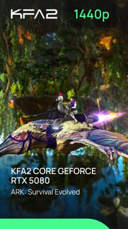 ARK: Survival Evolved | KFA2 CORE GeForce RTX 5080 Black | 1440p (2K) разрешение