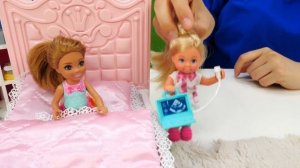 Почему Челси не любит цветы? ТойКлаб и доктор Штеффи проводят обследование! Видео игры во врача