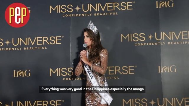 Miss Universe 2016 Iris Mittenaere has this to say about Filipinos смотреть онлайн