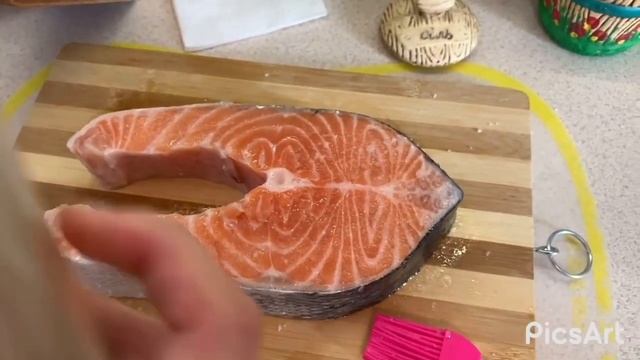 #СЕМГА В ДУХОВКЕ. Соль, перец, лимон и ничего лишнего.