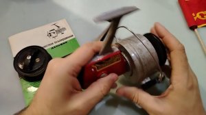 ЛЕГЕНДАРНАЯ КАТУШКА ДЛЯ СПИННИНГА ИЗ СССР ДЕЛЬФИН.ЗАВОД ЭЛЕКТРОПРИБОР.НОСТАЛЬГИЯ ПО СССР.