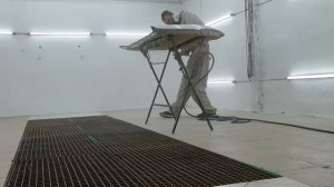 Первая покраска в камере