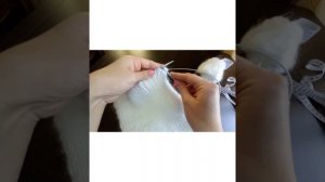 Шапка-тыковка из пряжи Ализе Мохер Классик круговыми спицами