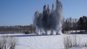 Под Новосибирском прогремели взрывы