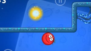 Играем в  Red ball 4. красный шар 4