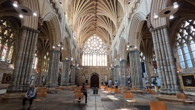 Exeter Cathedral Time-Lapse 01 07 2021 смотреть онлайн