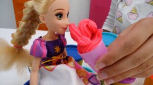 ToyClub шоу - Куклы Рапунцель, Эльза и Моана на вечеринке