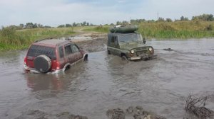 Вот что бывает, когда нет блокировки на УАЗе
