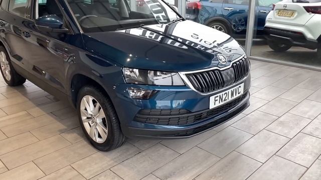 2021 21 Skoda Karoq 1.5 TSI SE Technology 5dr DSG for review sale at Thame Cars смотреть онлайн