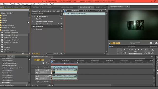 Como aplicar un 3d basico en premiere pro cs4 смотреть онлайн