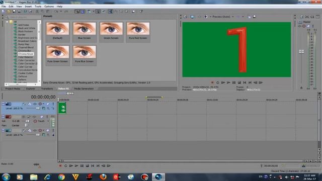 Green Screen in Vegas Pro...! смотреть онлайн