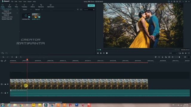 PAN & ZOOM effects in Filmora9 - How to Animate Pictures in Filmora - Pan & Zoom - Filmora9 in hind смотреть онлайн