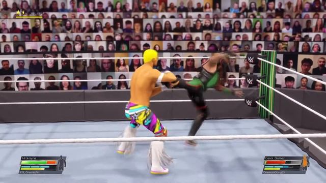 TITLE MATCH....1v1....Cesar Gomez vs Ali'Akane for the vacant WWE Light Heavyweight Championship