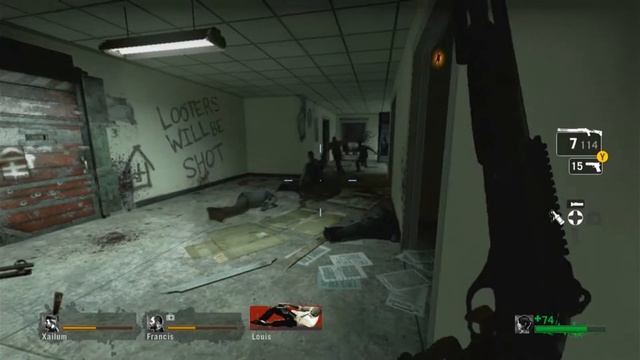 Left 4 Dead TANK IN THE SAFEROOM!!! смотреть онлайн