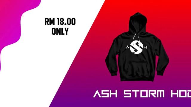 Advertisement Motion Graphic - Ash Strom Hoodie смотреть онлайн