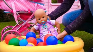 Видео игры для детей - Сюрприз для куклы БЕБИ Анабель! – Детские мультики с Baby Born