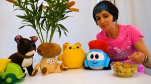 Сборник видео - Маша Капуки и Бьянка готовят грибы! - Видео рецепты для детей. Весёлые игры готовить