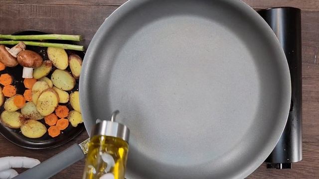 One Pan Olive Oil Steak with Veggies [ taste and smell of a juicy steak ] Soooo delicious! смотреть онлайн