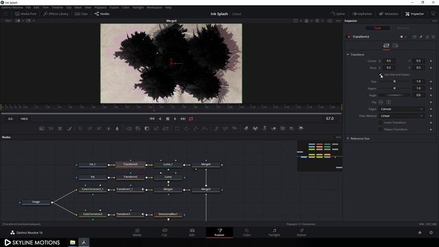 Ink Splash | Photo Slideshow Animation | DaVinci Resolve 16 Tutorial смотреть онлайн