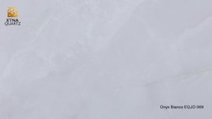 Кварцевый камень Onyx Bianco EQJO 069 ETNA QUARTZ