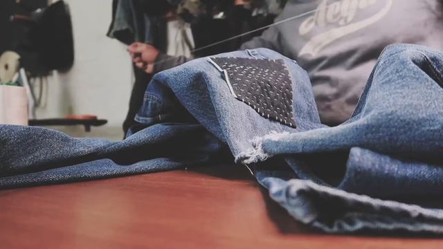 CULT DIY  SASHIKO REPAIR