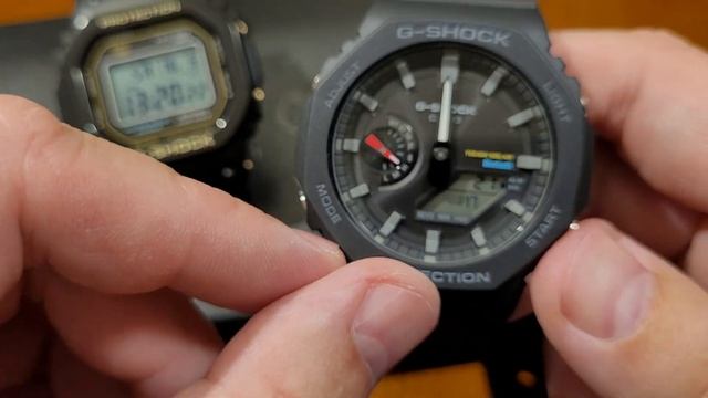 Casio G-Shock GA-B2100-1A - ustawienia zegarka [PL] смотреть онлайн