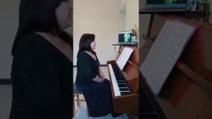 Урок фортепиано. Работа над образом в музыкальном произведении.