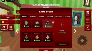 Играю в дога *копировка пиги* в Roblox