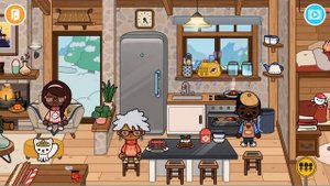 Играю в тока бока world/ Рассказываю всё про зимний домик/ Toca boca world ❤️
