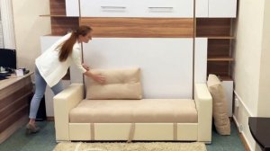 Шкаф-кровать с диваном.