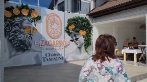 Встреча с членами семьи в  Zagarro Beach Club Krasnodar Russia