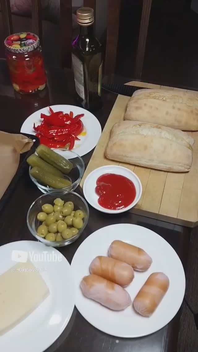 Быстрая Пицца на Чиабатте.