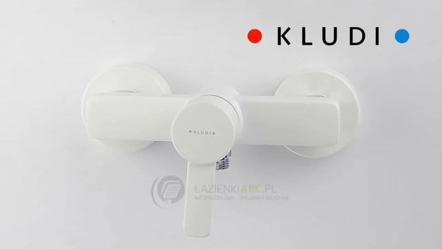 Bateria natryskowa ścienna Kludi ZENTA 388709175 biały i chrom błyszczący смотреть онлайн