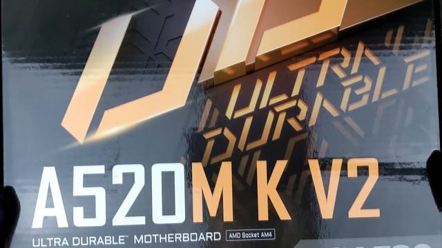 GIGABYTE A520M K V2  Motherboard Unboxing and Overview