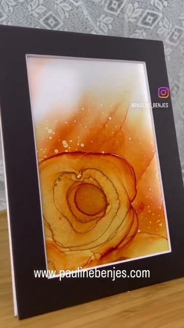 Terracotta Rose Alcohol Ink 5x7 #28 смотреть онлайн