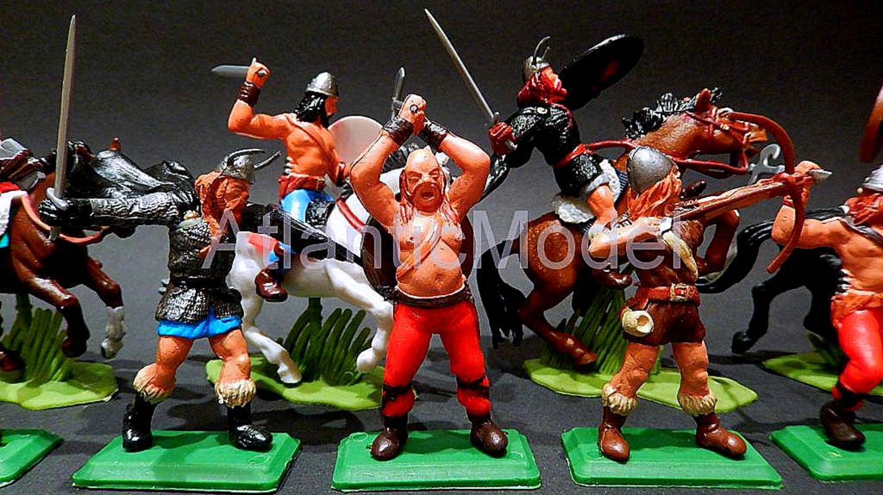 солдатики Britains / DSG Конные и пешие викинги смотреть онлайн