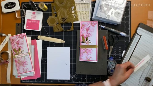 SS #026 A simple but stunning slimline card смотреть онлайн