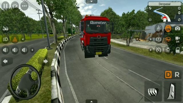 Car Long Truck Tank Pertamina Mod Bussid - Car Racing Truck Simulator Android Gameplay