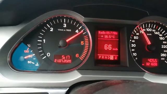 Audi A6 C6 2.7 V6 2006 acceleration multitronic смотреть онлайн