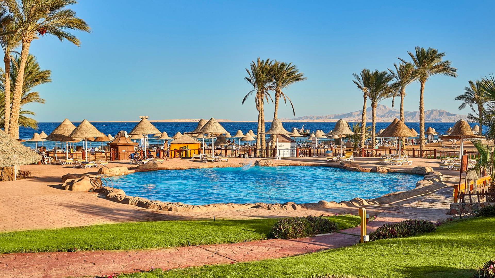 Parrotel Beach Resort 5* - Парротел Бич Резорт - Египет, Шарм-эль-Шейх | обзор отеля, территория