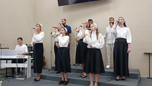 Дух Святой, прикоснись ко мне | Общее исполнение | #христианские_песни #прославление #ОЦХВЕ смотреть онлайн