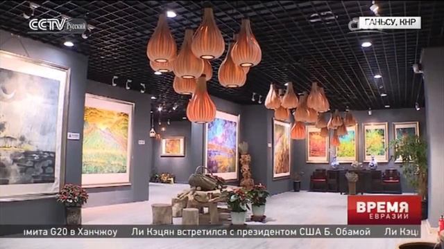 На выставке в Дуньхуане представили традиционную тибетскую живопись смотреть онлайн