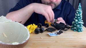 ASMR KINDER SURPRISE CHOCOLATE EGG MUKBANG 먹방 (EATING SOUNDS)