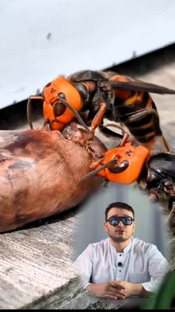 Личинки шершней