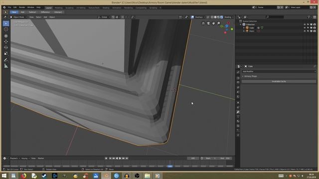 Bevel Modifier [GER] Blender 2.8 смотреть онлайн