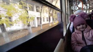 трамвай Самары. поездка на трамвае УралТрансМаш 71-405 по 24 маршруту.