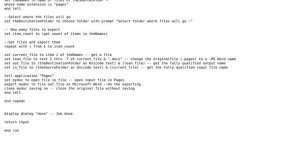 Apple: Batch convert Apple Pages files to Microsoft Word doc files (4 Solutions!!)