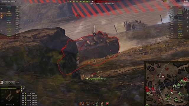 T57 Heavy: 2x power HT - WOT