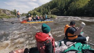 Сплав по реке Исеть для компании Мост